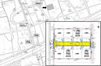 島田市横岡新田　8区画分譲地　区画⑥
